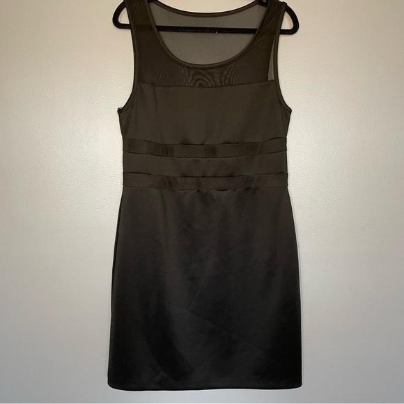 Bisou Bisou Women's Michele Bohbot Black Dress sheer Y2K - Picture 1 of 7